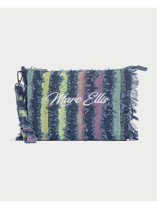 Marc Ellis women's clutch bag with fringes MARC ELLIS | BUBY JEANS CLUTCHJEANS